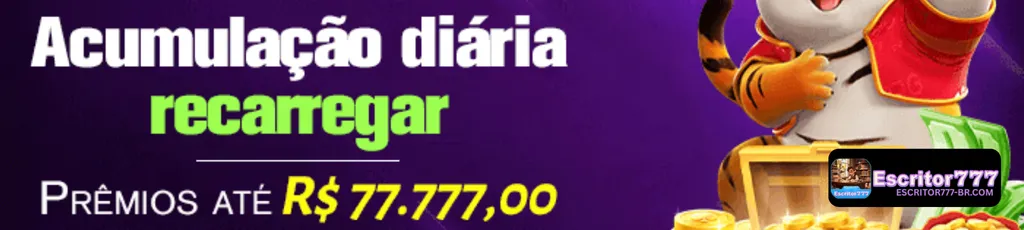 escritor777 promoções